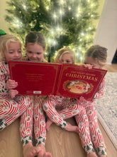 Load image into Gallery viewer, Candy Cane Classic – Kids’ Two-Piece Pajamas