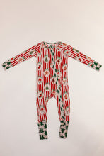 Load image into Gallery viewer, Candy Cane Classic – Baby Double-Zip Sleeper