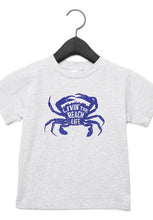 Load image into Gallery viewer, Livin That Beach Life Crab Toddler Tee
