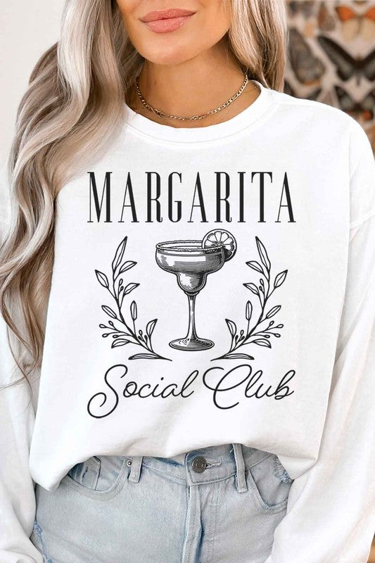 MARGARITA SOCIAL CLUB GRAPHIC SWEATSHIRT